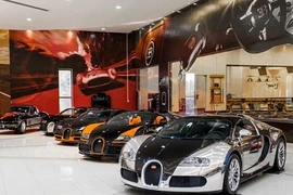 Hoa mắt với dàn siêu xe khủng của đại gia Ả Rập