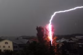 Người phụ nữ bị sét đánh tử vong khi đi thăm ruộng