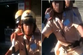 Xôn xao clip “Phẫn nộ 2 CSGT hành xử với dân"