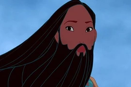 Khi các mỹ nữ hoạt hình Disney bỗng... mọc râu