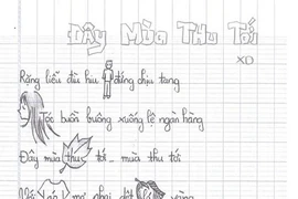 Ngộ nghĩnh bài thơ minh họa bằng icon, "chữ tượng hình"