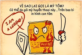 Bộ ảnh “sự tích” mỳ tôm Việt Nam gây sốt mạng