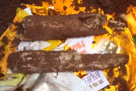 Tận mắt xương lợn, bò giả làm hài cốt liệt sĩ