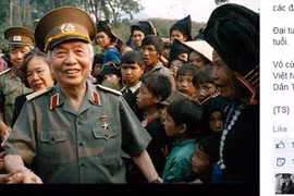 Dân mạng thương tiếc, tưởng nhớ Đại tướng Võ Nguyên Giáp