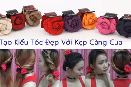 Gợi ý 6 kiểu tóc đẹp, nữ tính với kẹp càng cua