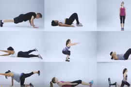 15 bài tập cực đơn giản để có vóc dáng chuẩn