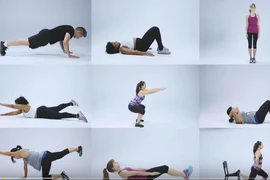 15 bài tập cực đơn giản để có vóc dáng chuẩn