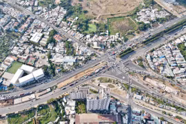 Cận cảnh nút giao An Phú sau hơn 1 năm thi công