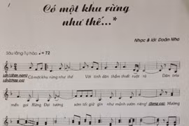 Chuyện ít biết về Bản hợp xướng ca ngợi Đại Tướng