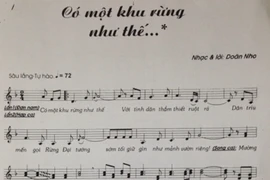 Chuyện ít biết về Bản hợp xướng ca ngợi Đại Tướng