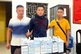 Ngụy trang 9,3 kg ma tuý trong 16 kiện hàng sữa hộp 