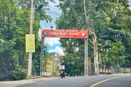 Chùa ông Thích Chân Quang làm trụ trì có 35 công trình không phép