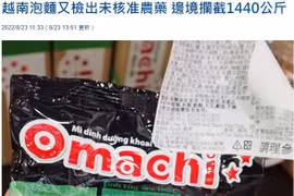 Masan nói về thông tin Đài Loan thu hồi và tiêu hủy 1.440 kg mì Omachi 