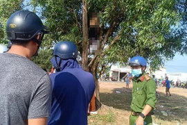 Thi thể trên cây bạch đàn ở Phú Quốc 
