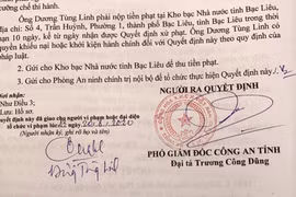 Giám đốc Công ty Nam Mekong Bạc Liêu bị phạt 7,5 triệu vì bịa chuyện chạy dự án 10 tỷ đồng