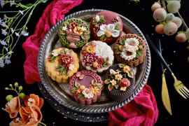 Mẹ đảm làm bánh cúng rằm tháng 7 đẹp đến nỗi “không nỡ ăn“