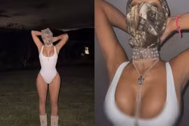 Người mẫu gây tranh cãi khi diện mốt “thả rông” nhức mắt