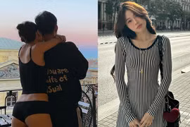 Tiktoker Ly Phạm không ngại đăng ảnh quấn quít bên bạn trai