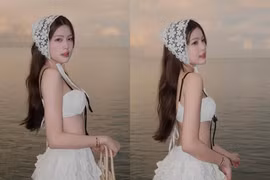 Hot girl Tăng Mỹ Hàn khoe eo thon cực phẩm trong loạt ảnh mới