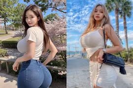 Người đẹp “siêu vòng 3” Hàn Quốc làm dân mạng “phát sốt”