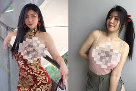 Hot girl trồng nấm ngày càng gợi cảm quá đà, ưa diện hở bạo