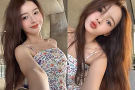 “Hot girl ảnh thẻ” khoe nhan sắc trong veo chào hè