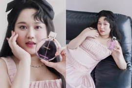 Trúc Anh tự tin khoe vóc dáng mũm mĩm với giao diện hường phấn