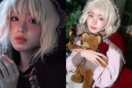 Lọ Lem hoá thân cô bé bán diêm với tóc bạch kim lạ lẫm