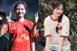 Nữ cầu thủ 2007 tên độc lạ gây sốt nhờ vẻ ngoài xinh xắn