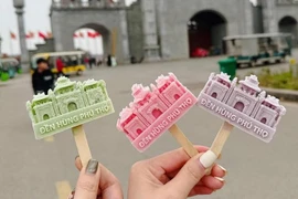 Giới trẻ “phát sốt” với trend kem Đền Hùng độc đáo