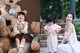 Thiên An hé lộ bộ ảnh sinh nhật 4 tuổi của bé Sol