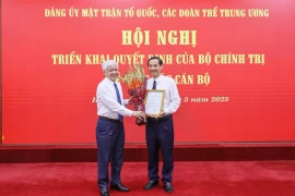 Ông Nguyễn Thái Học giữ chức Phó Bí thư Đảng ủy Mặt trận Tổ quốc