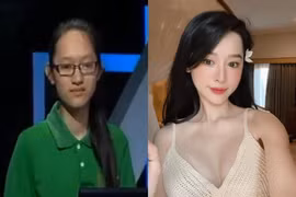 Thí sinh Olympia lột xác từ mọt sách thành ứng viên thi Hoa hậu