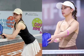 “Mối tình năm 17 tuổi” của Quang Hải gây chú ý khi chơi pickleball