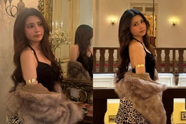 Con út Quyền Linh diện chân váy ngắn, giao diện phổng phao tuổi 16