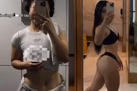 Cô gái diện đồ không nội y đi tập gym gây tranh cãi