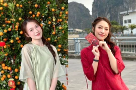 Khánh Vy “đốn tim” fan với loạt ảnh trong tà áo dài đón Tết