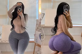 Netizen “khó chịu” với hot girl có sở thích chụp ảnh khoe vòng 3