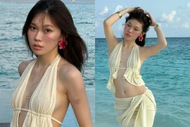Hot girl Ly Phạm xả loạt ảnh đi biển khiến fan khó rời mắt