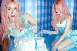 MC “chân dài nhất Việt Nam” khoe bộ ảnh mừng sinh nhật bỏng mắt