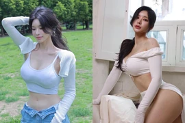 Nặng 70kg, hot girl xứ Hàn vẫn cực quyến rũ thu hút ánh nhìn