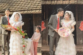 Bộ ảnh cưới theo phong cách những năm 90 viral khắp MXH