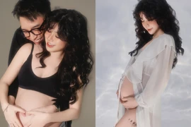 Hot girl 9X đình đám Hà thành khoe ảnh mang thai con đầu lòng