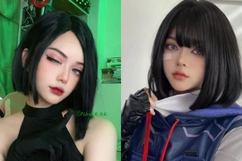 Loạt ảnh cosplay đặc vụ Valorant của nữ game thủ khiến fan trầm trồ