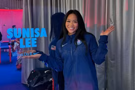 Nhan sắc nữ VĐV Mỹ gốc H'Mông thèm ăn phở tại Olympic 2024