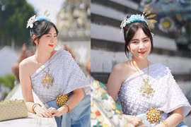 Mai Ngọc khoe ảnh đi trăng mật ở nước ngoài cực nhuận sắc