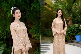 Bà xã Quang Hải gây chú ý với loạt ảnh du xuân đầu năm