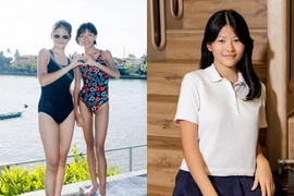 Con gái cựu siêu mẫu Bình Minh cao 1m75, đôi chân dài miên man