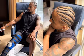 Đang dưỡng thương, Xuân Son vẫn tranh thủ làm kiểu tóc mới đón Tết