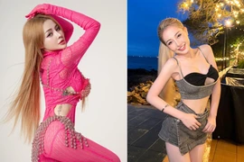 Ngân 98 ngày càng gợi cảm, chuộng thời trang khoe vòng một